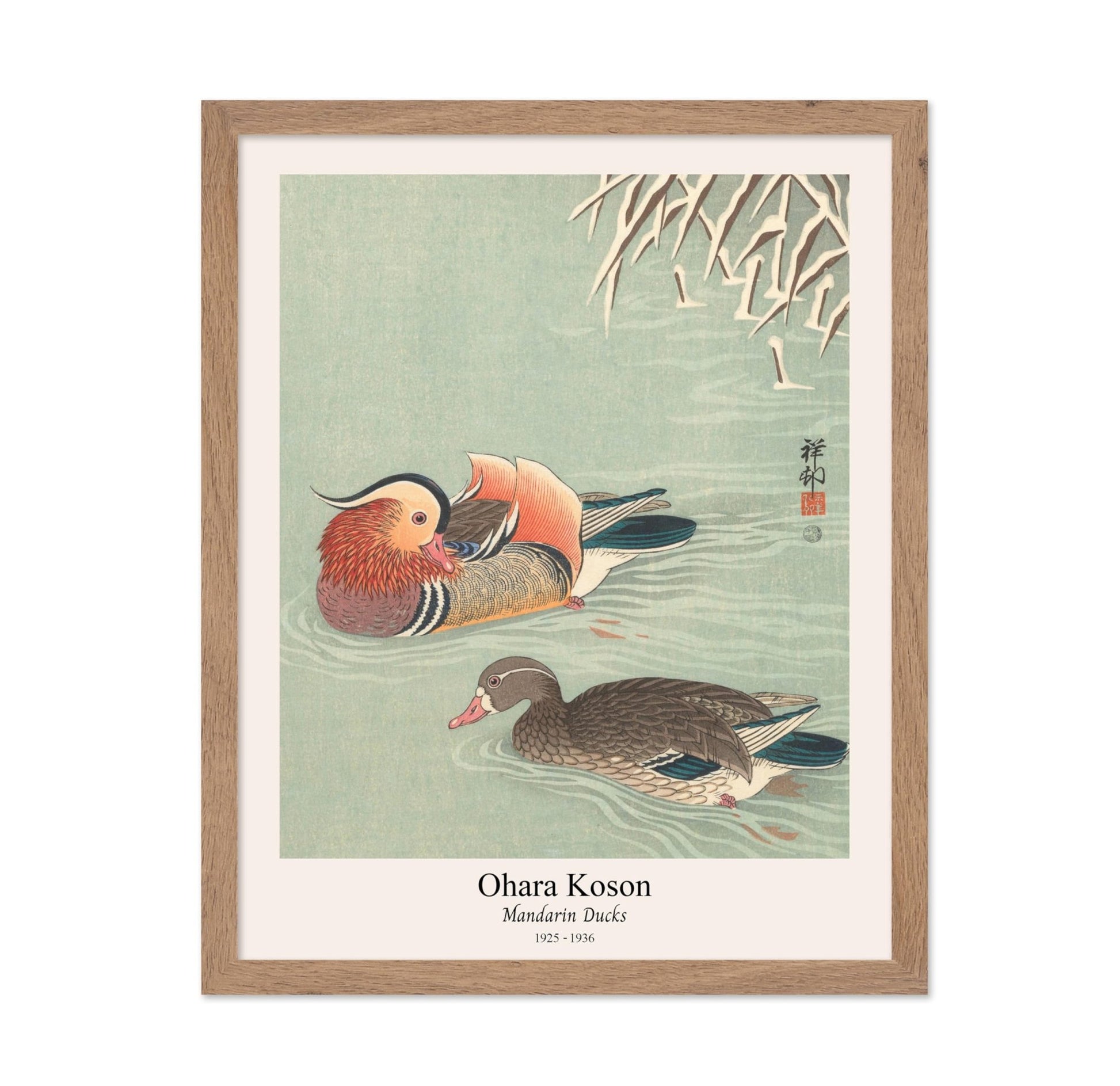 Ohara Koson - Mandarin Ducks