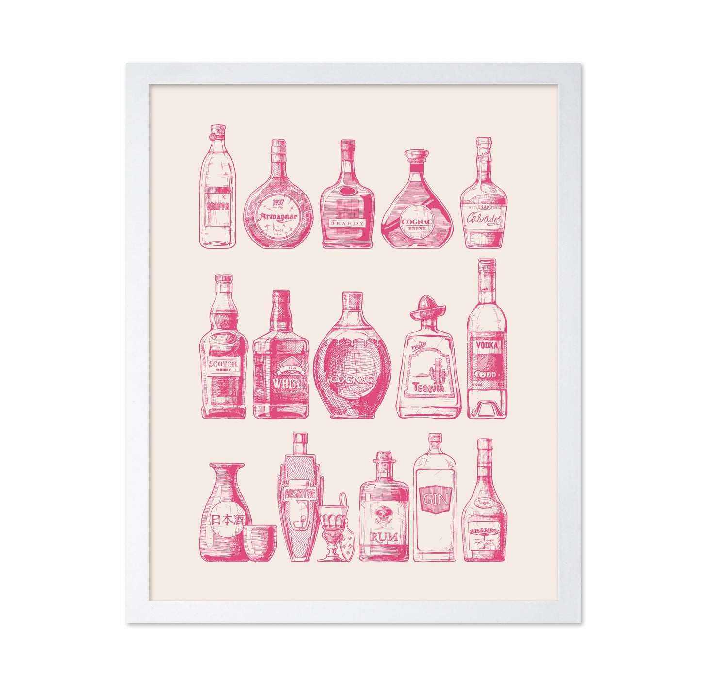 Alcohol Bottles No3