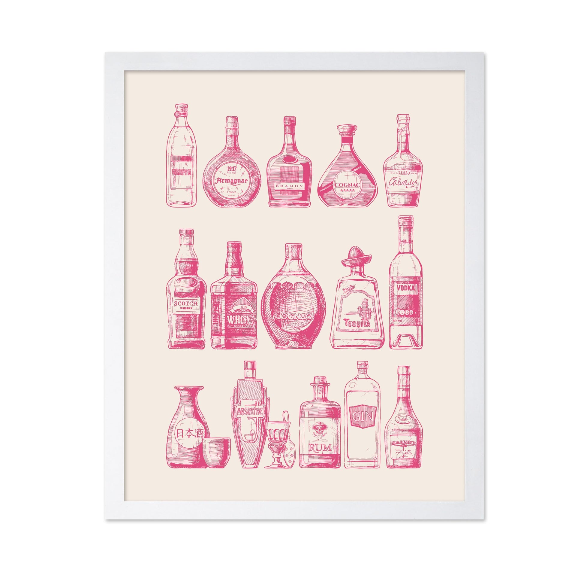 Alcohol Bottles No3