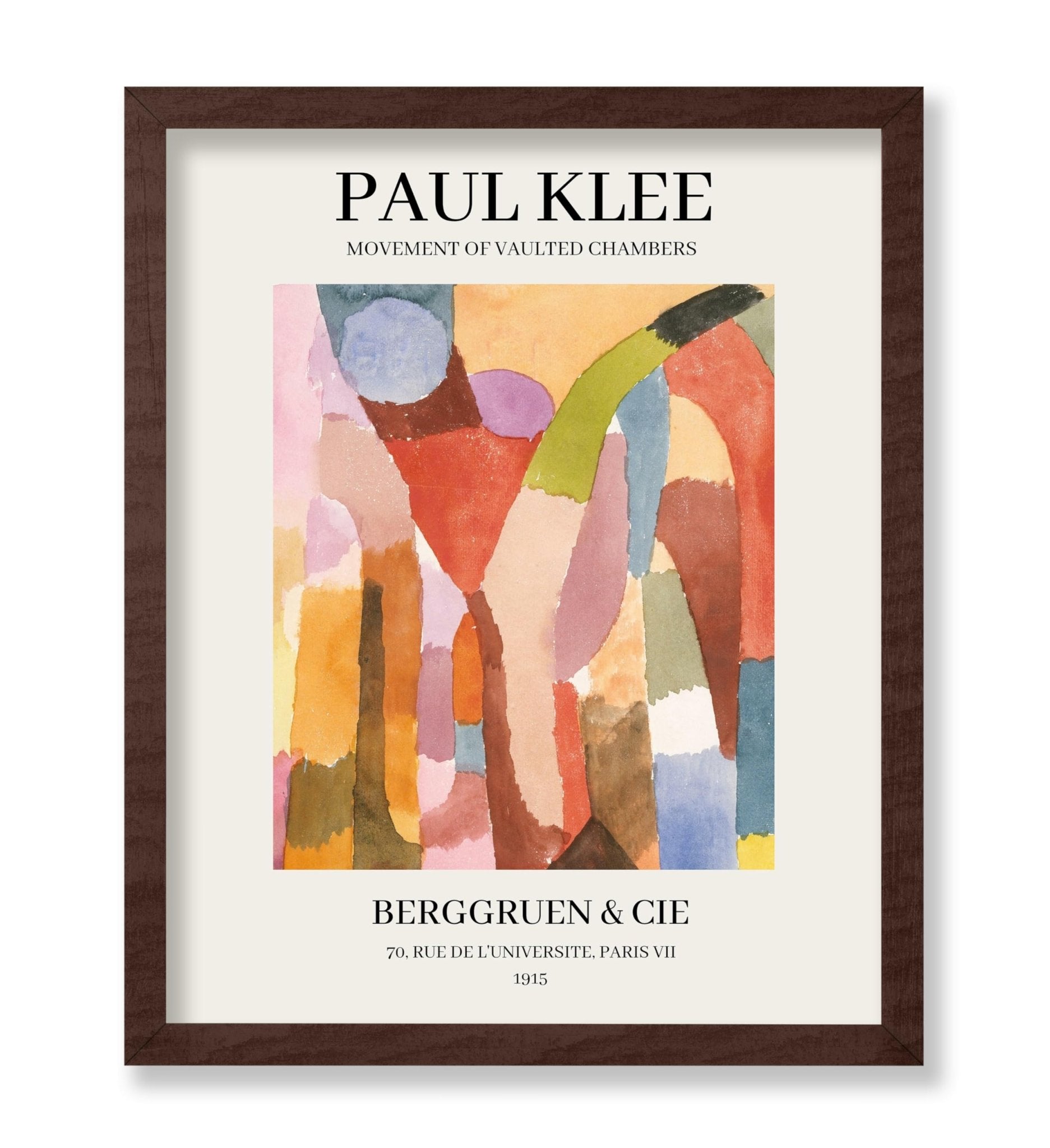 Paul Klee - Movement of Vaulted Chambers