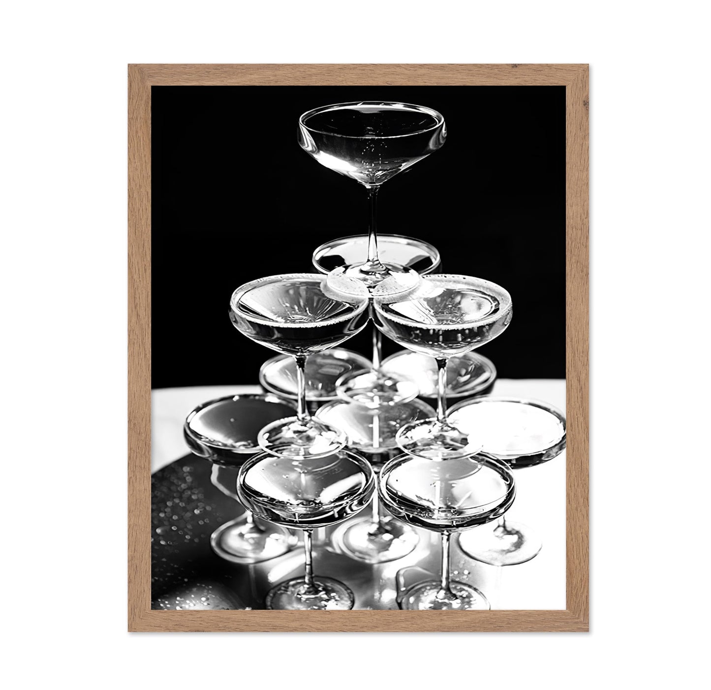 Champagne Glass Tower