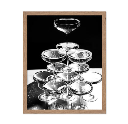Champagne Glass Tower