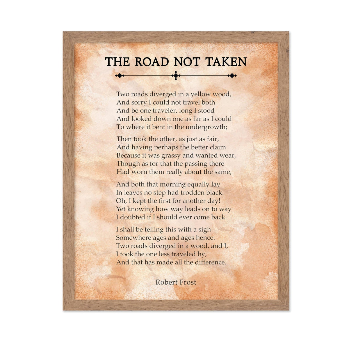 The Road Not Taken