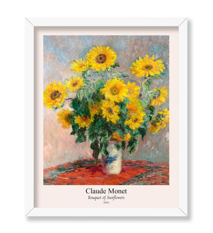 Claude Monet - Bouquet of Sunflowers
