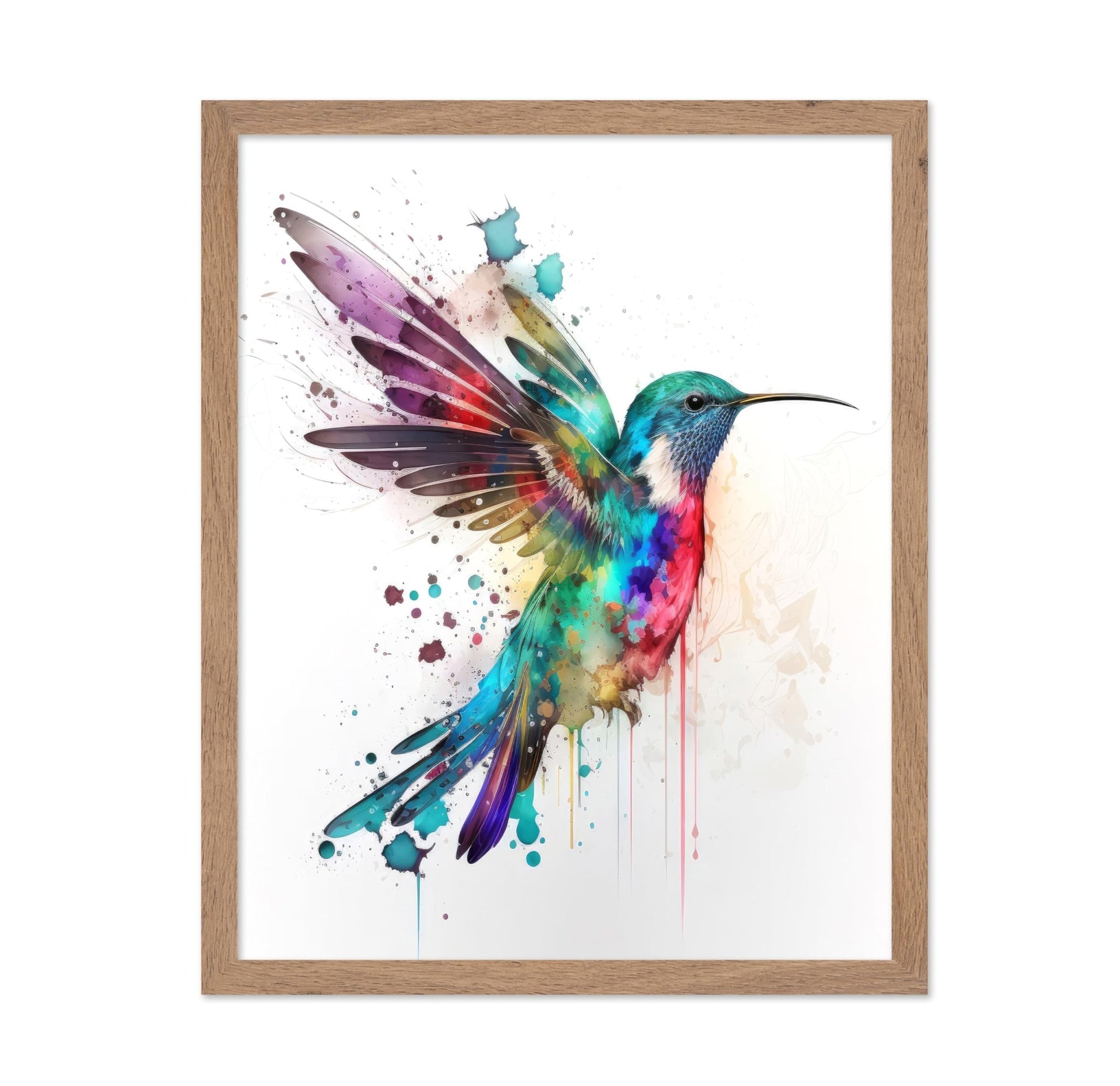 Neon Hummingbird