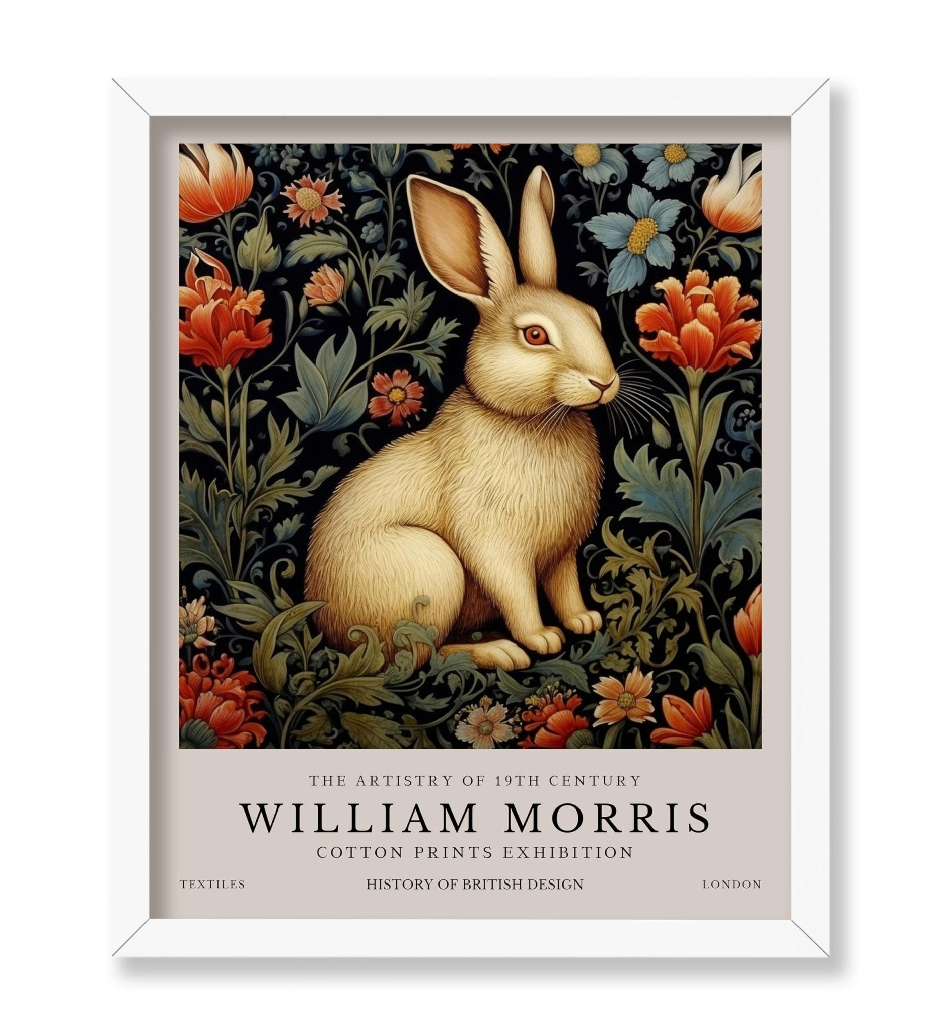 William Morris - White Rabbit No2