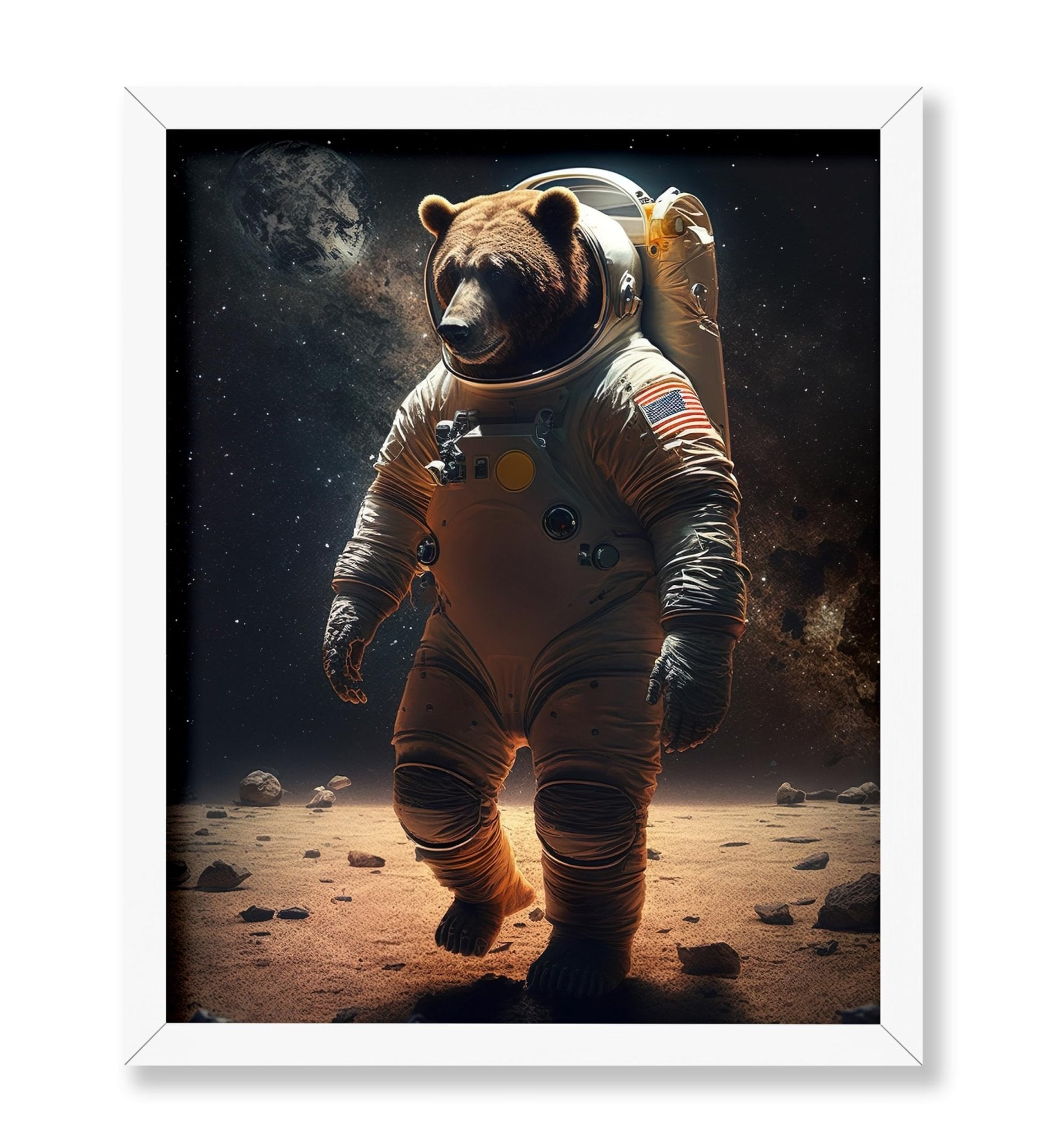 Grizzly Bear Astronaut