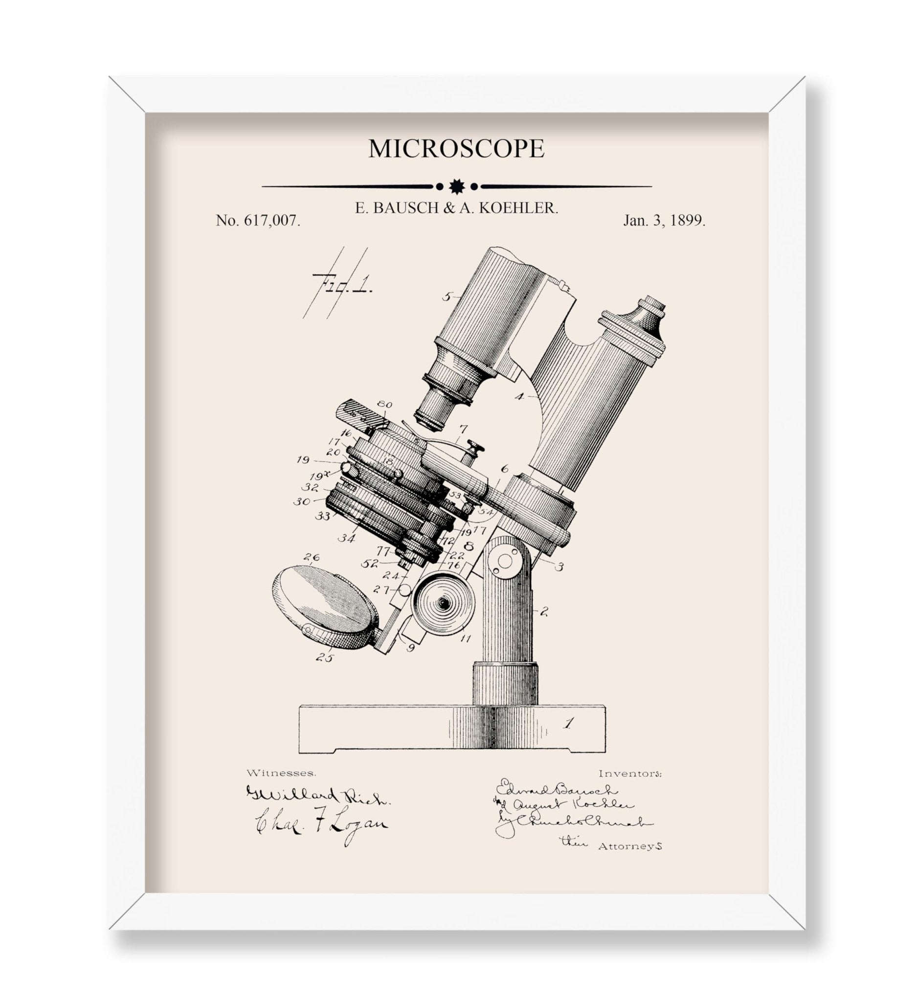 Microscope Blueprint No2