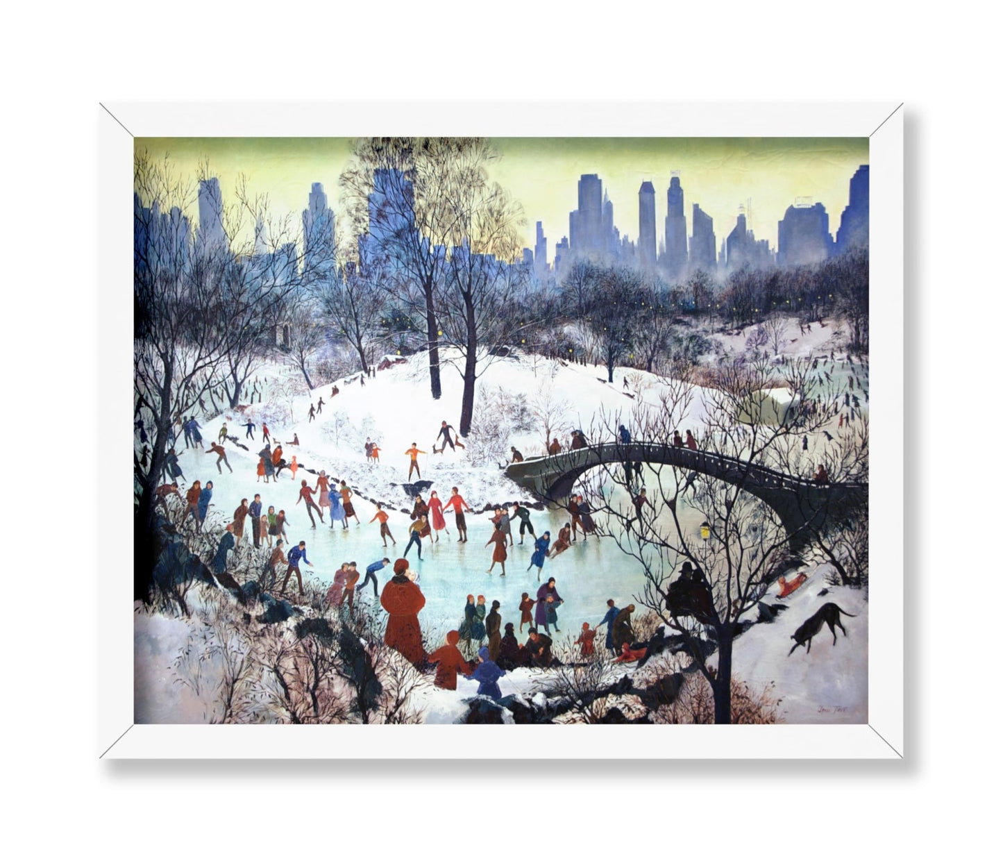 Skating in Central Park