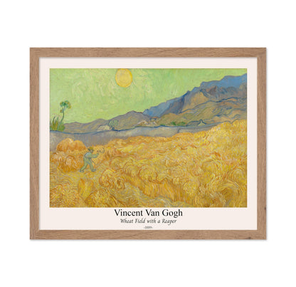 Van Gogh - Wheat Field with a Reaper No1