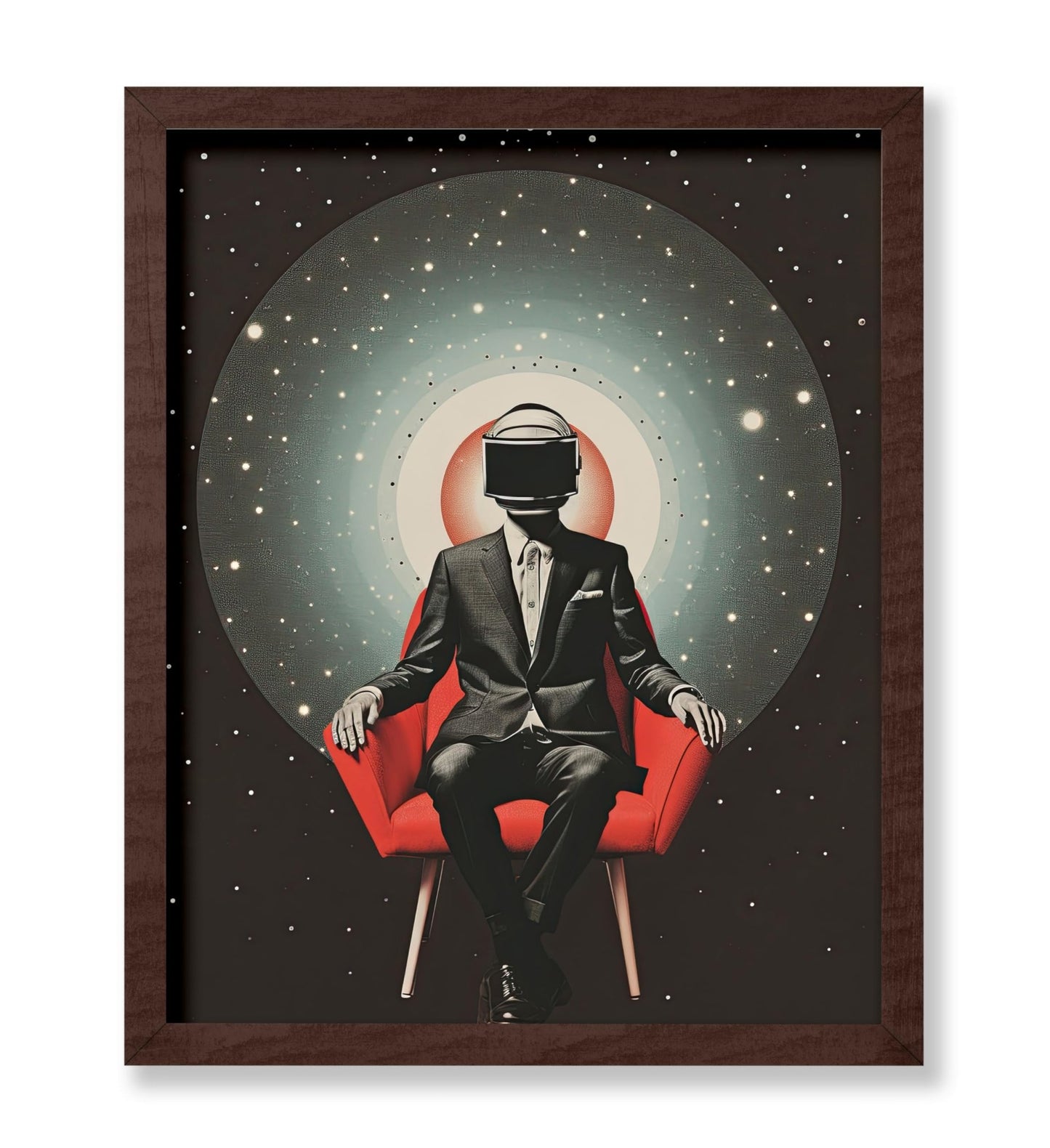 Psychedelic Masked Man No1