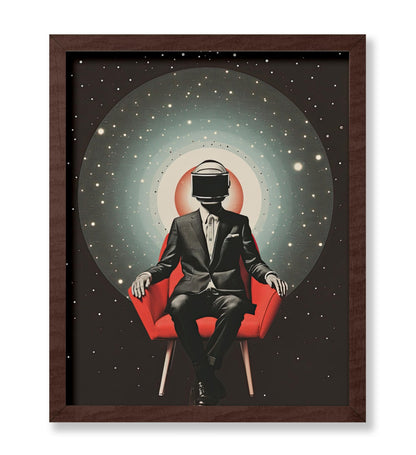 Psychedelic Masked Man No1