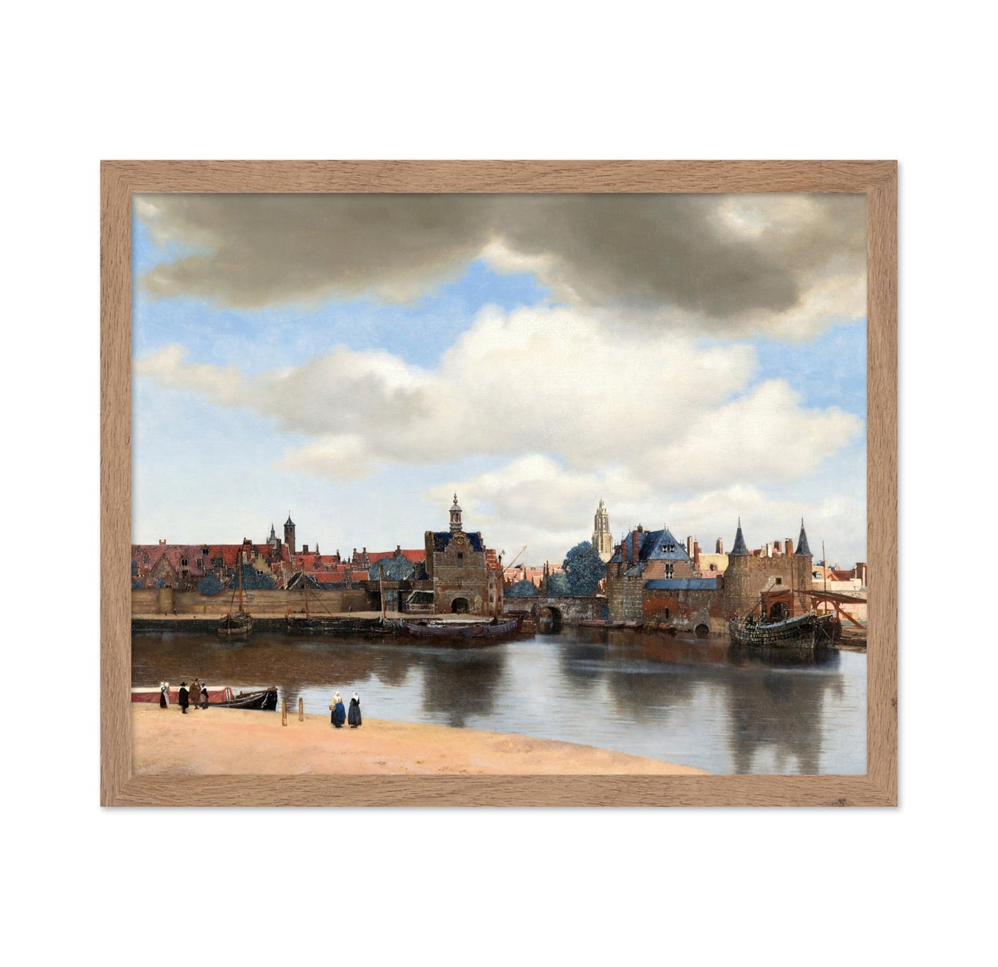 Johannes Vermeer - View of Delft No1