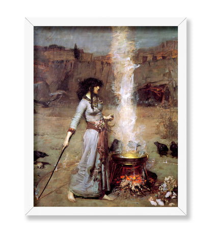 John William Waterhouse - The Magic Circle