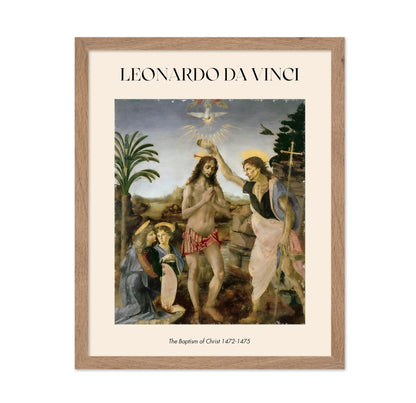 Leonardo da Vinci - The Baptism of Christ