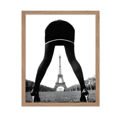 Eiffel Tower & Woman