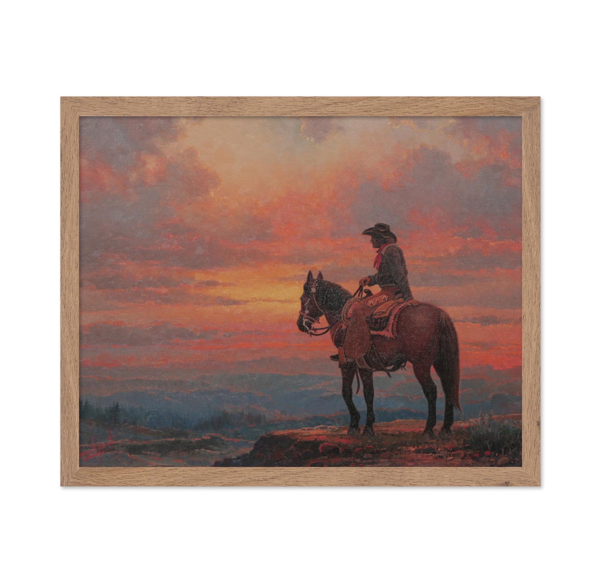Sunset Cowboy