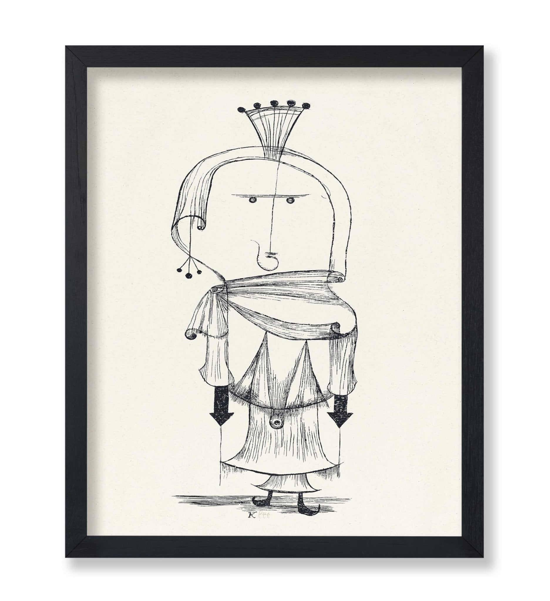 Paul Klee - The Witch with the Comb