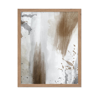 Brown Brush Stroke