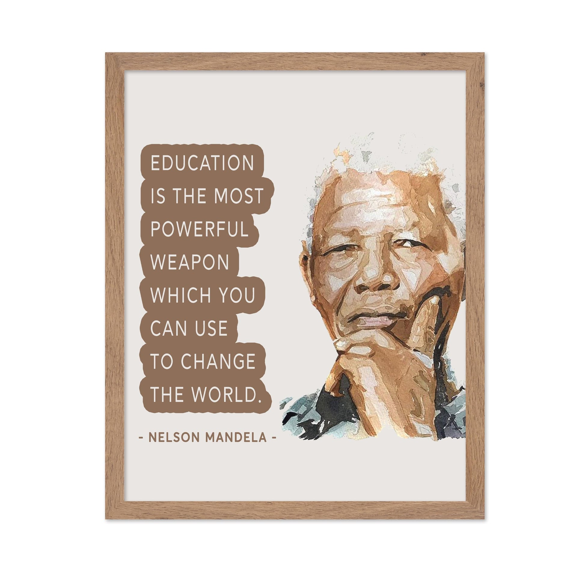 Nelson Mandela - Education is the Most Powerful Weapon