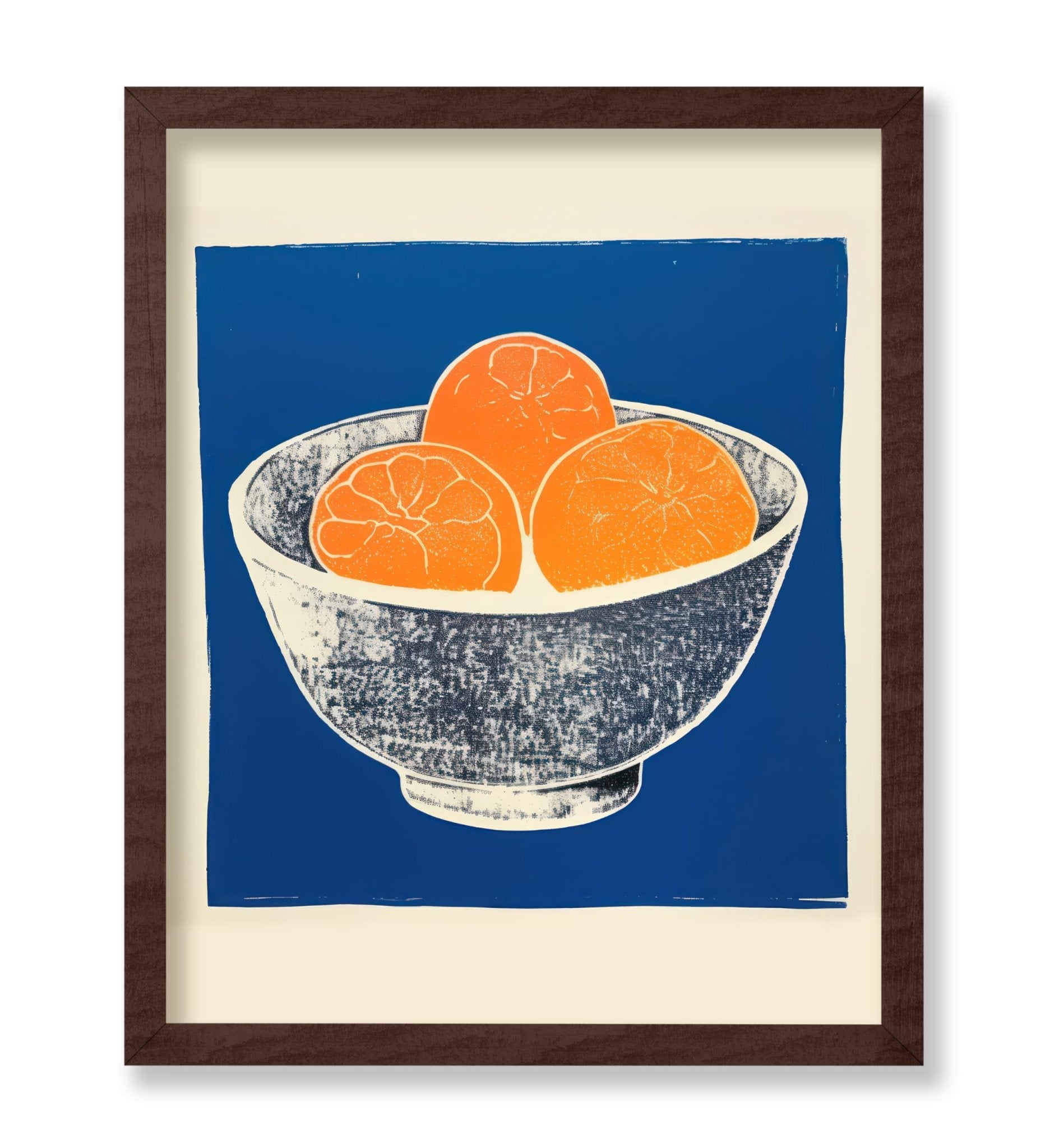 Oranges in Bowl