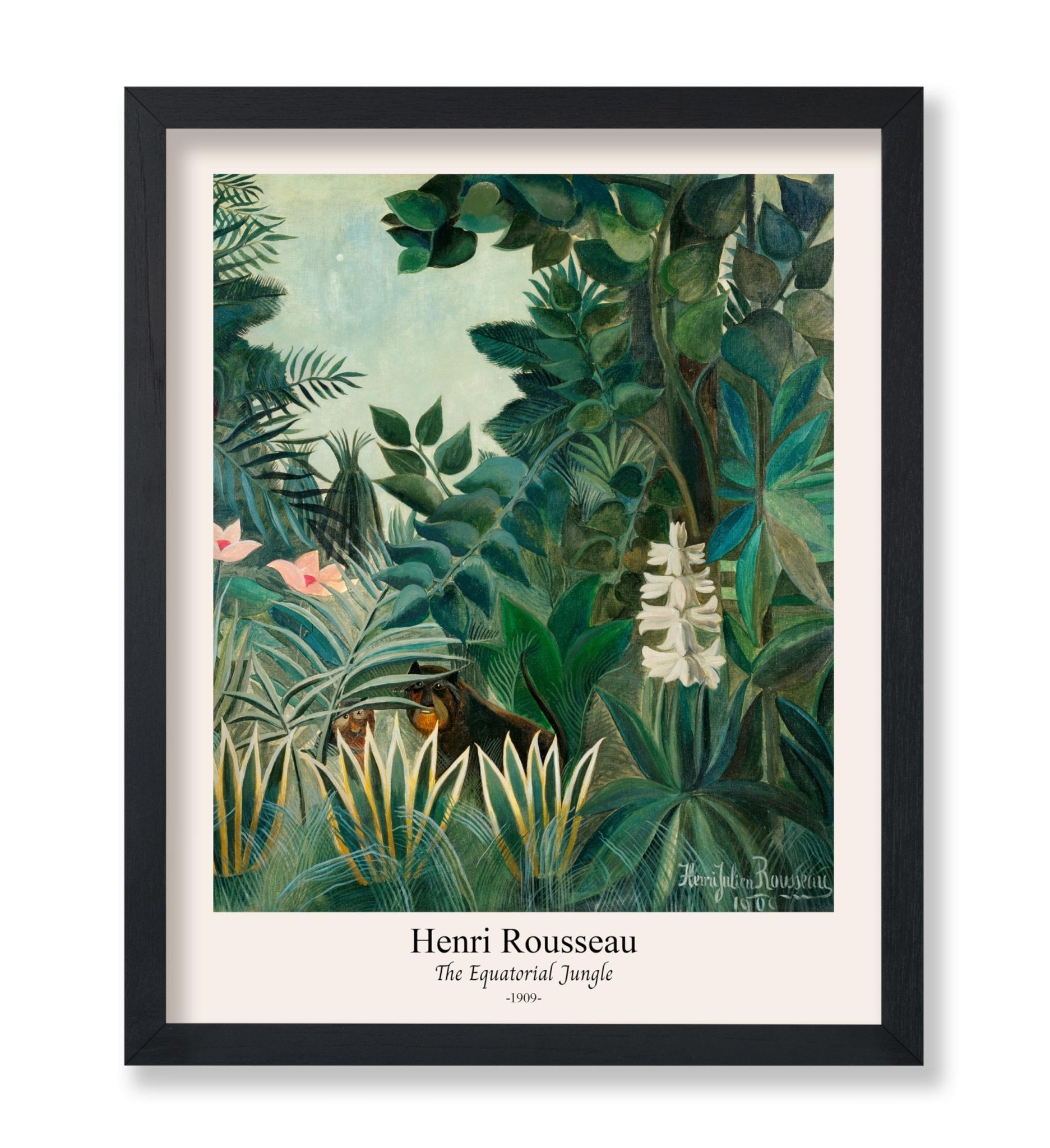 Henri Rousseau - Equatorial Jungle No1