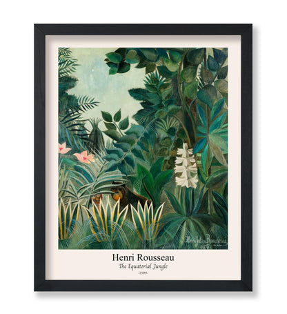 Henri Rousseau - Equatorial Jungle No1