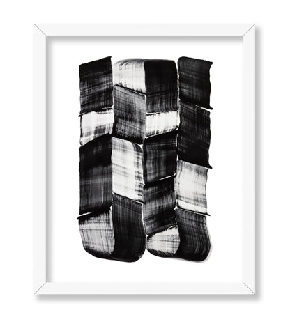 Black Ink Brushstrokes