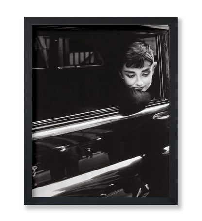 Audrey in Car