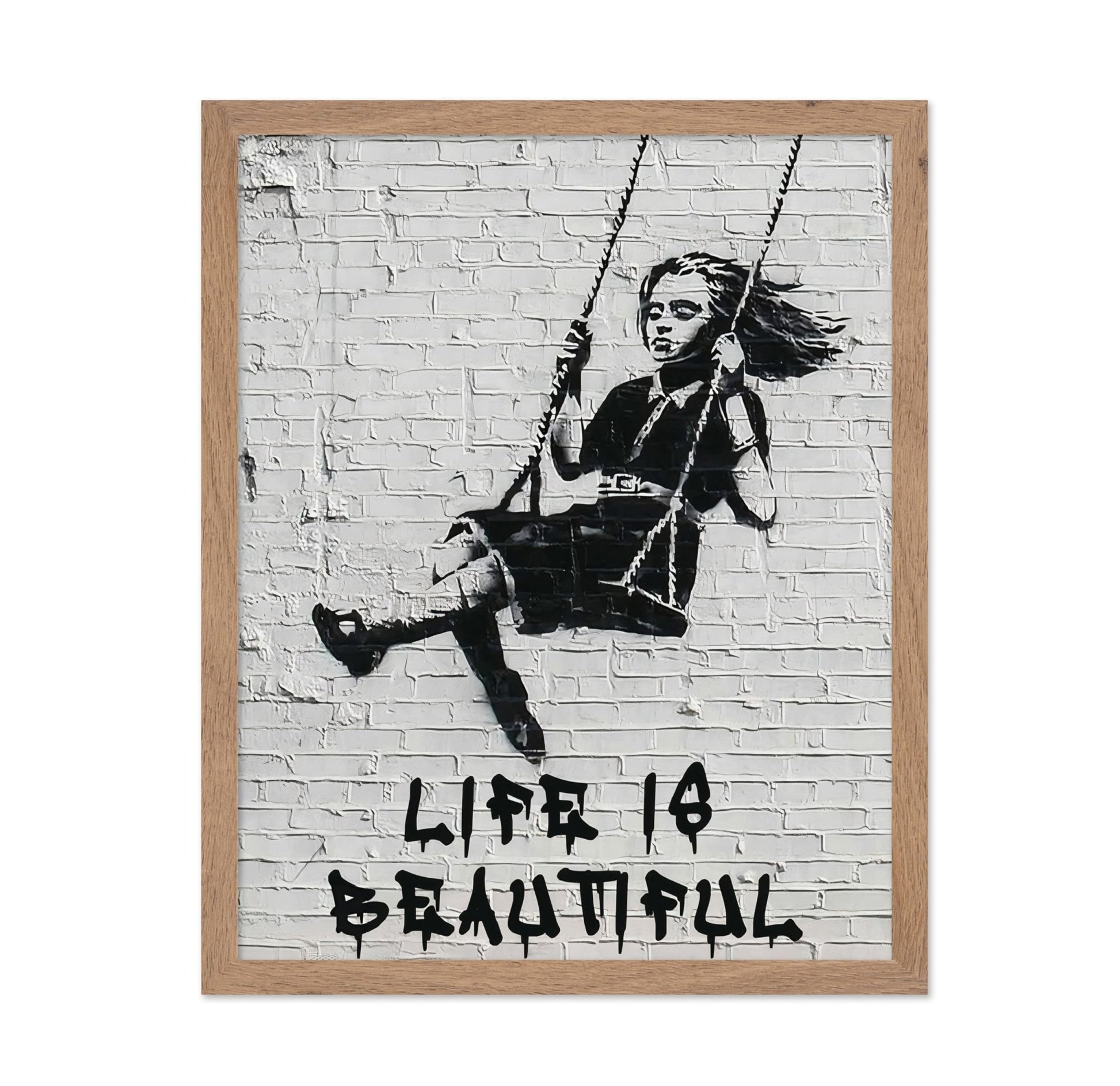 Girl on Swing