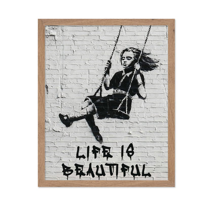 Girl on Swing