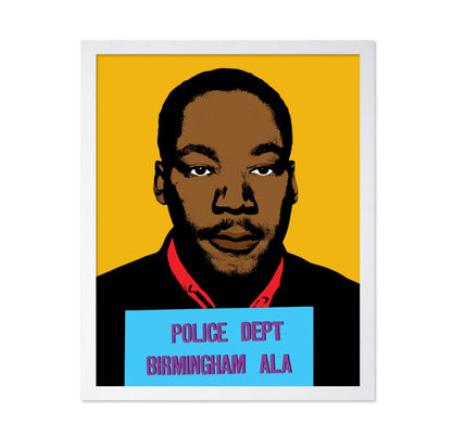 Martin Luther King Mugshot No3