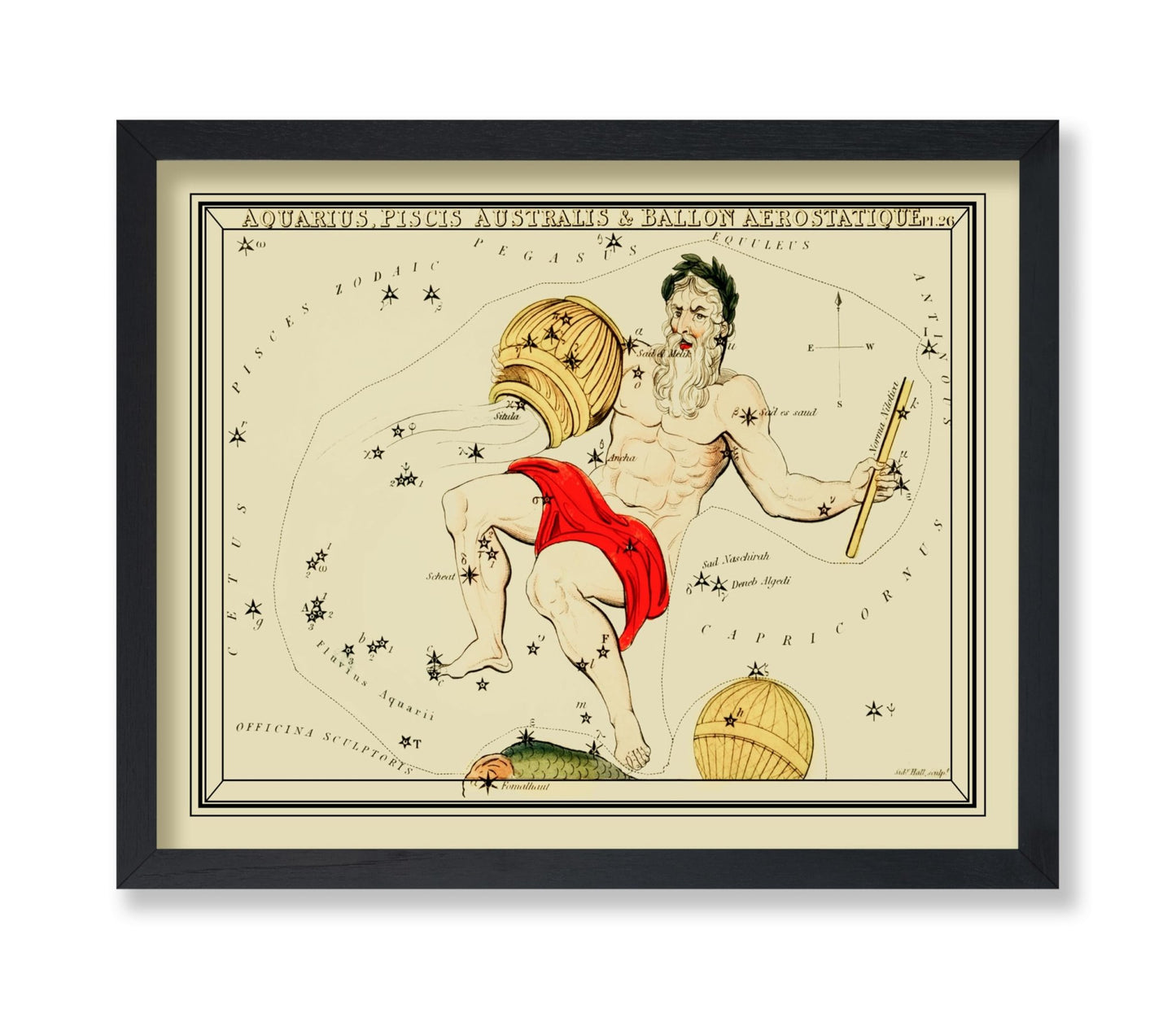 Urania's Mirror Aquarius, Pisces Australis & Ballon Aerostatique