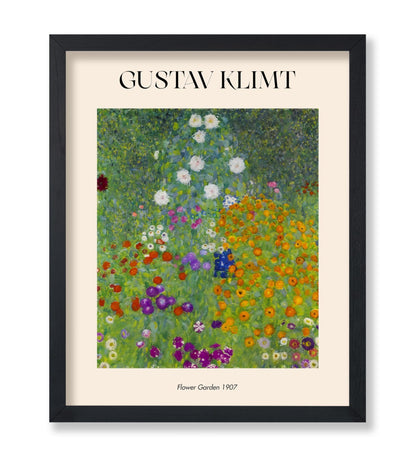 Gustav Klimt - Flower Garden