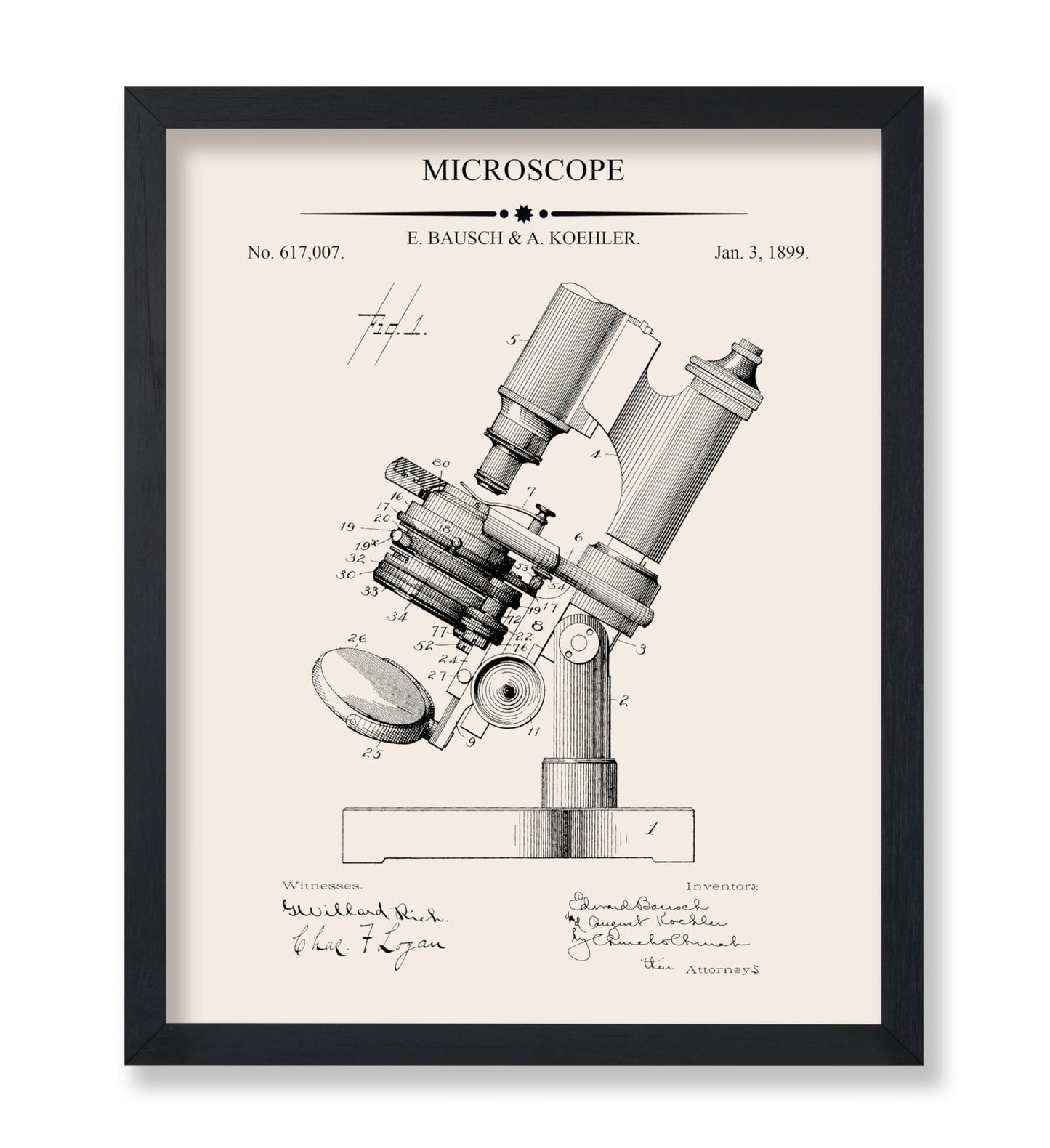 Microscope Blueprint No2