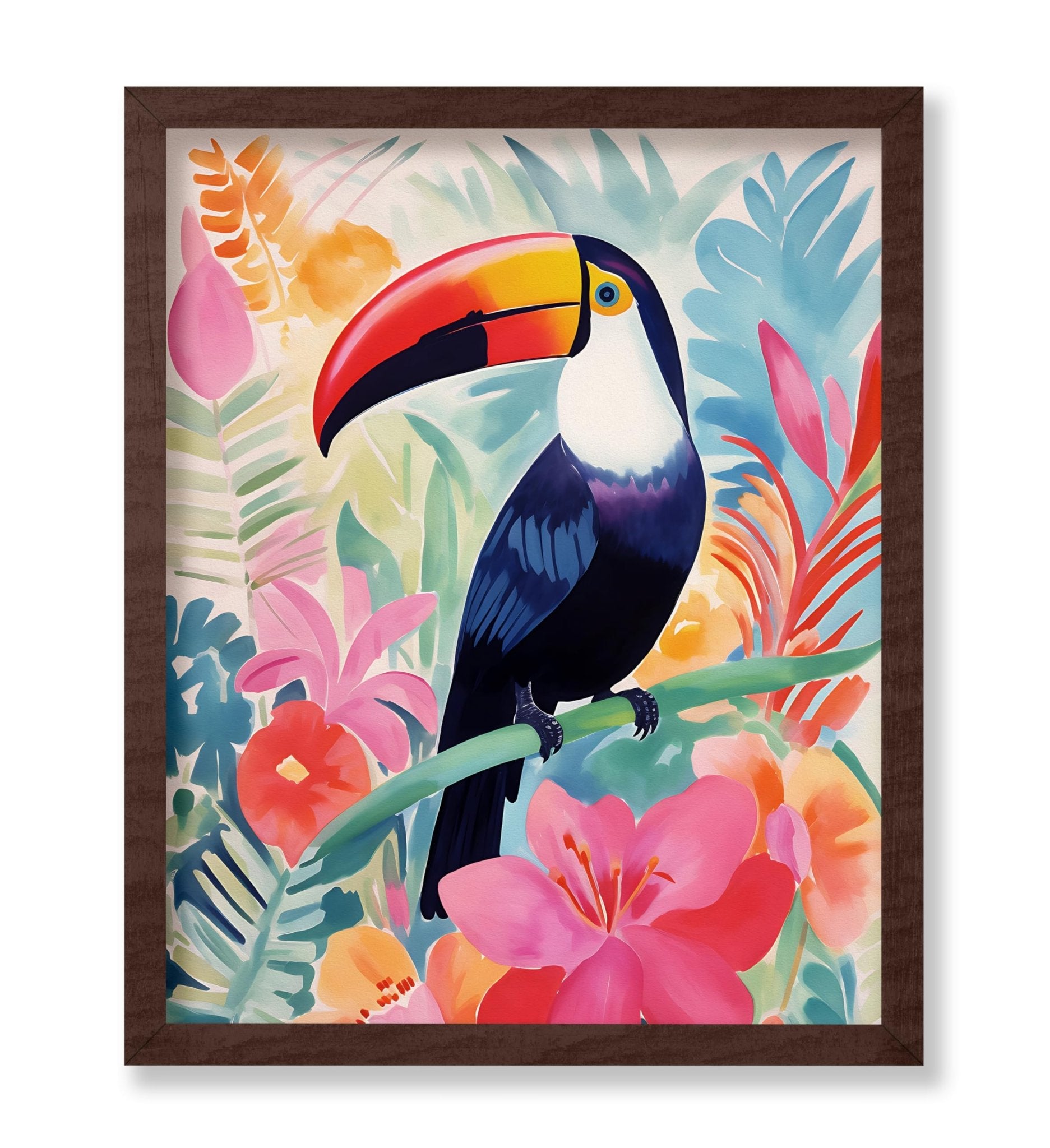 Watercolor Toucan