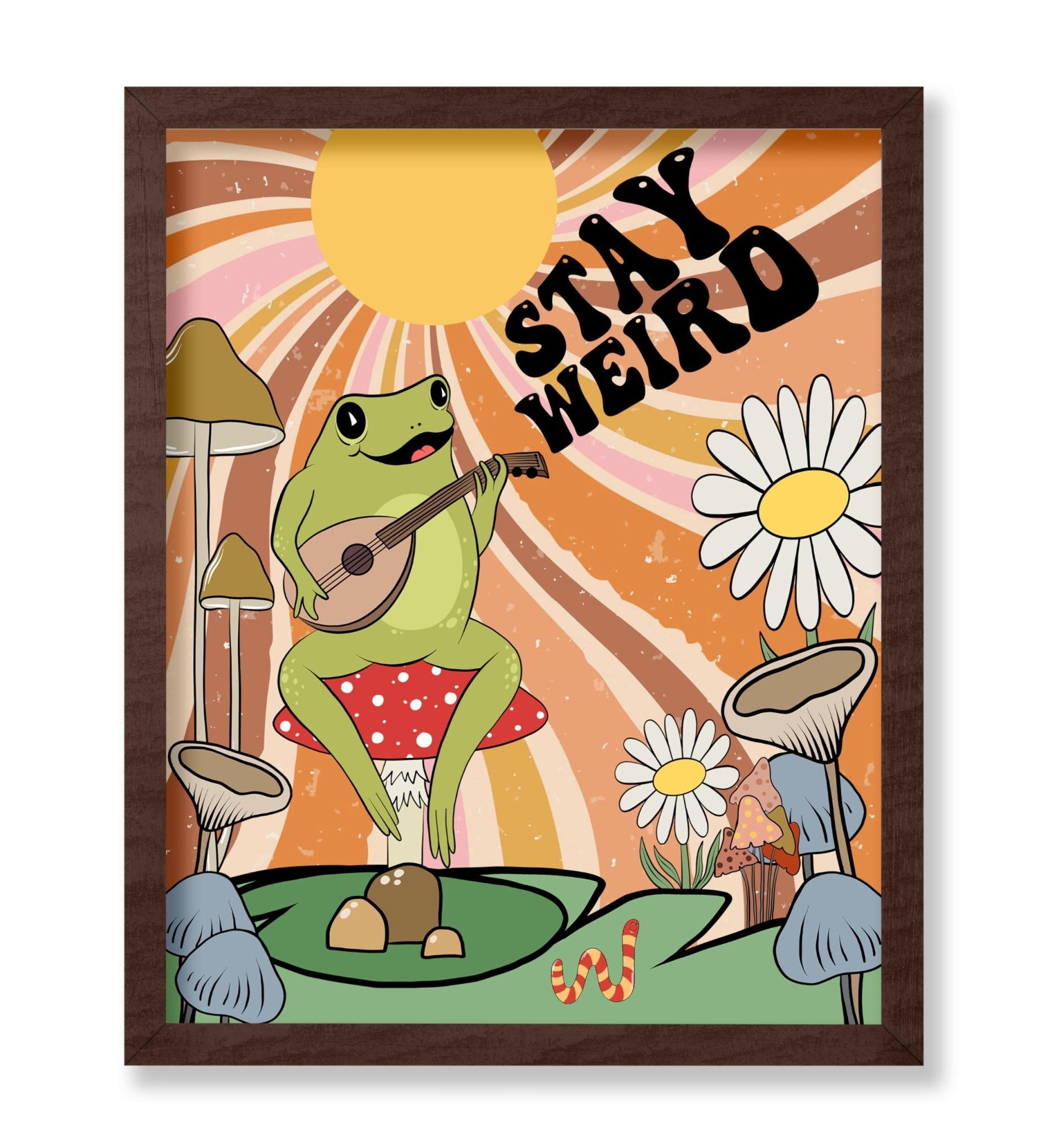 Frog With Ukulele