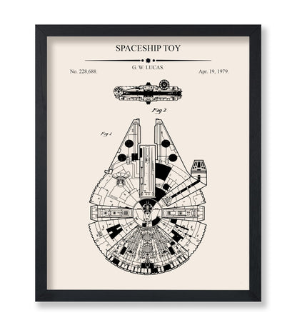 Fighter Spaceship Blueprint