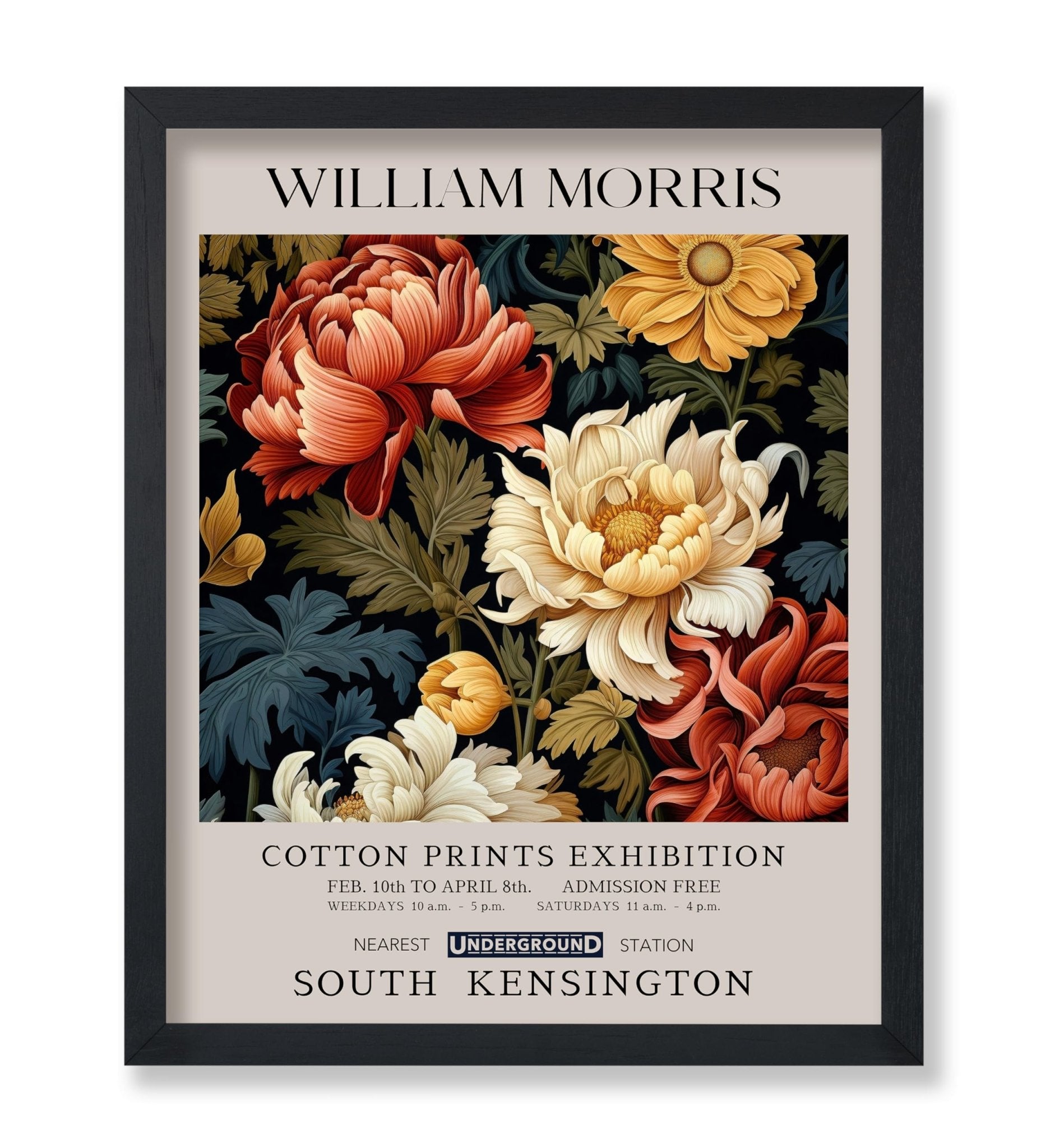 William Morris - Peony No1