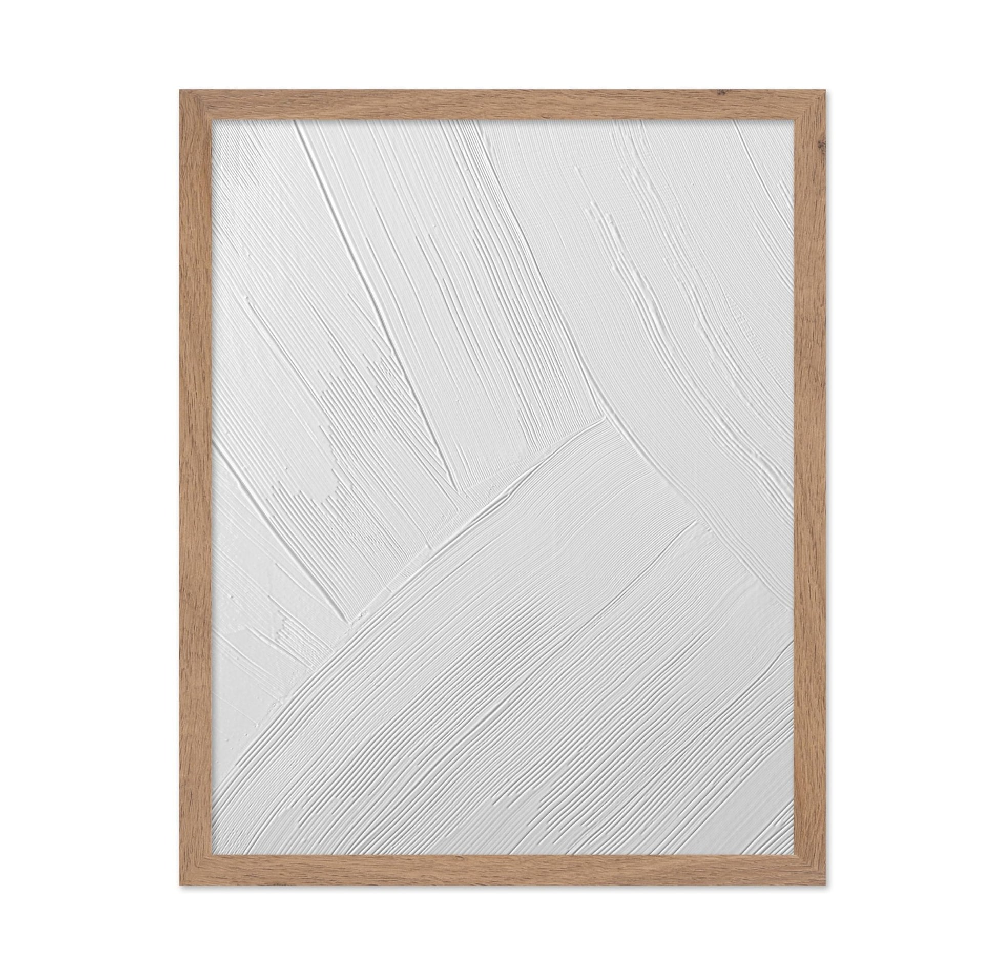 White Brush Strokes No1