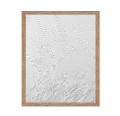 White Brush Strokes No1