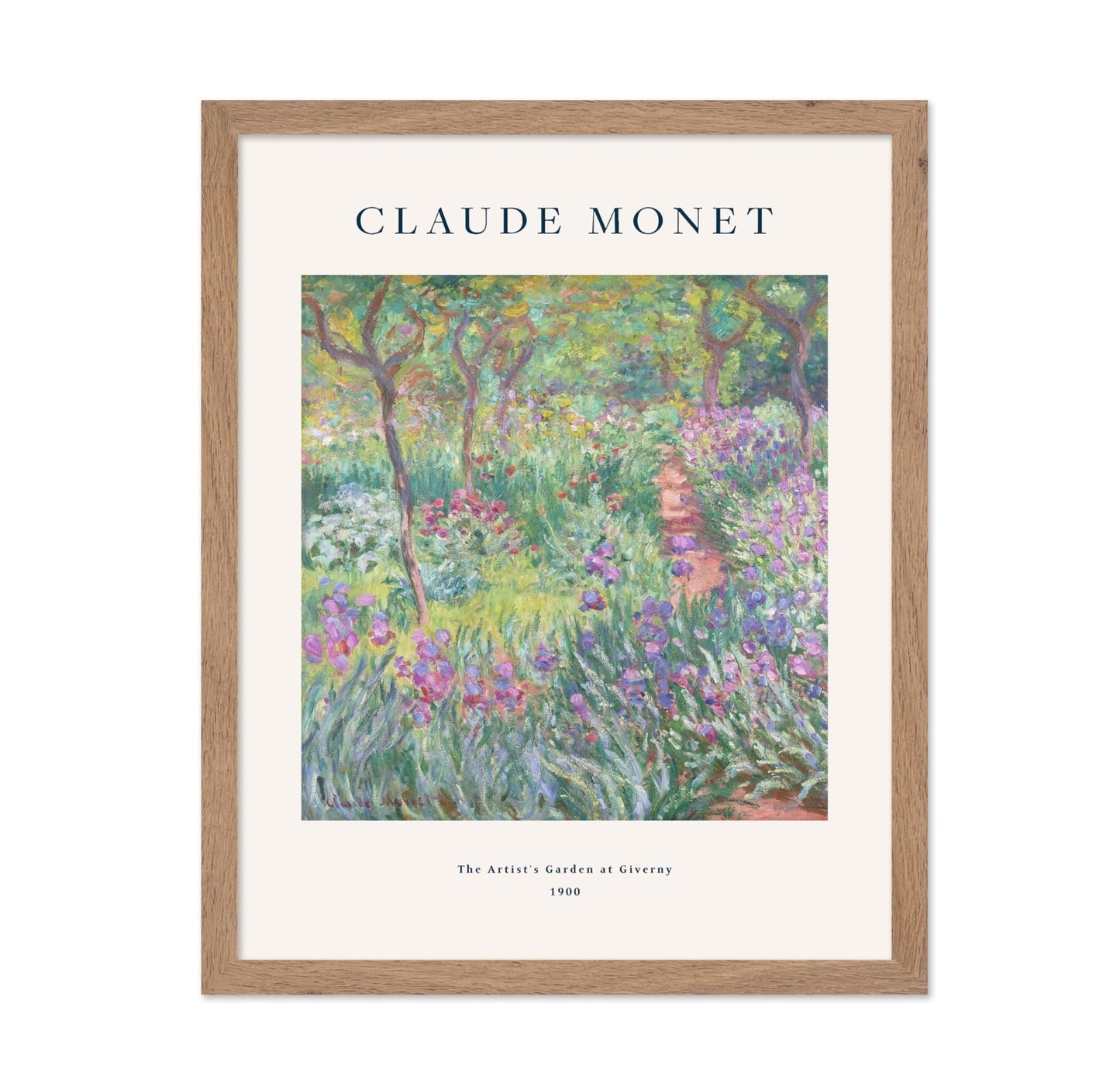 Claude Monet - The Artist's Garden at Giverny No1