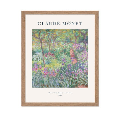 Claude Monet - The Artist's Garden at Giverny No1