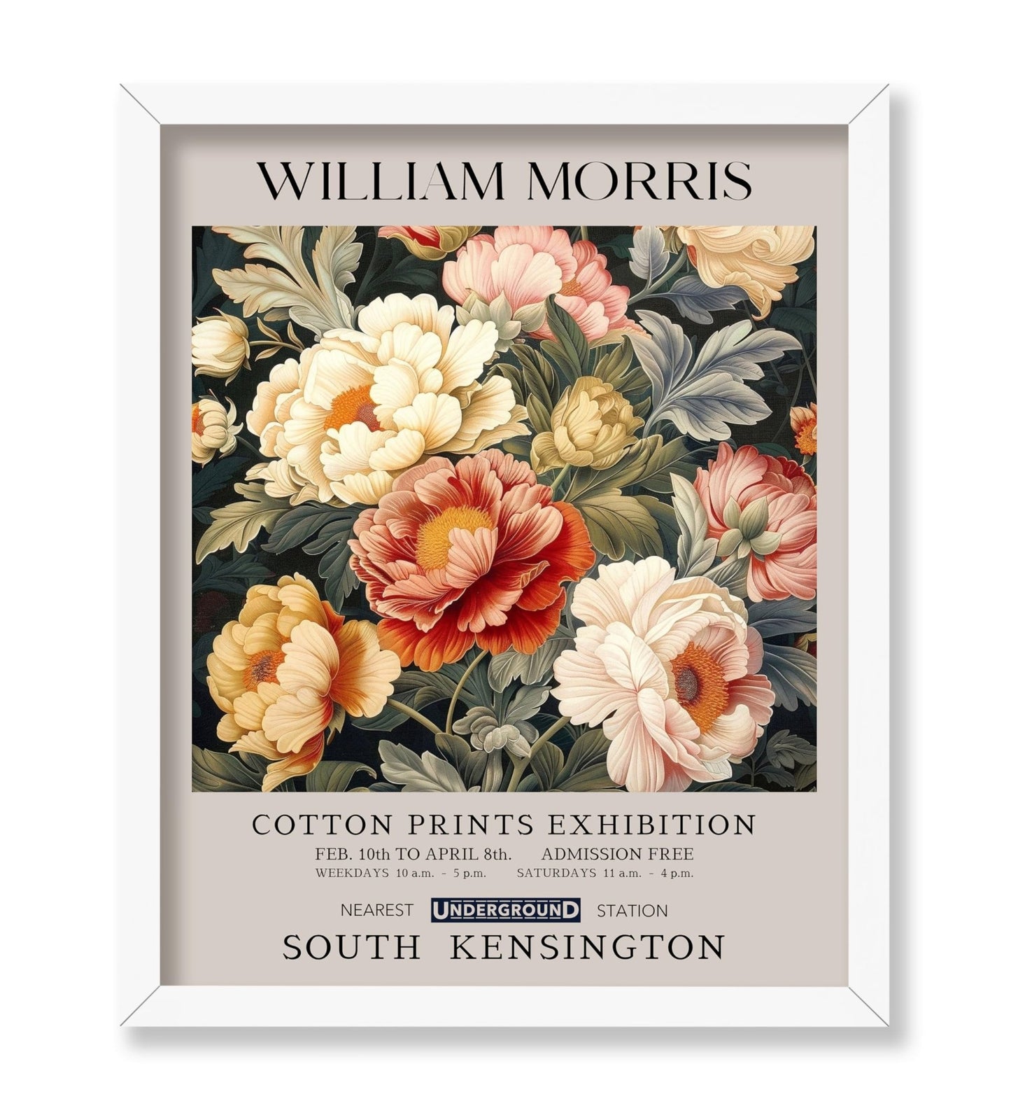 William Morris - Peony No2