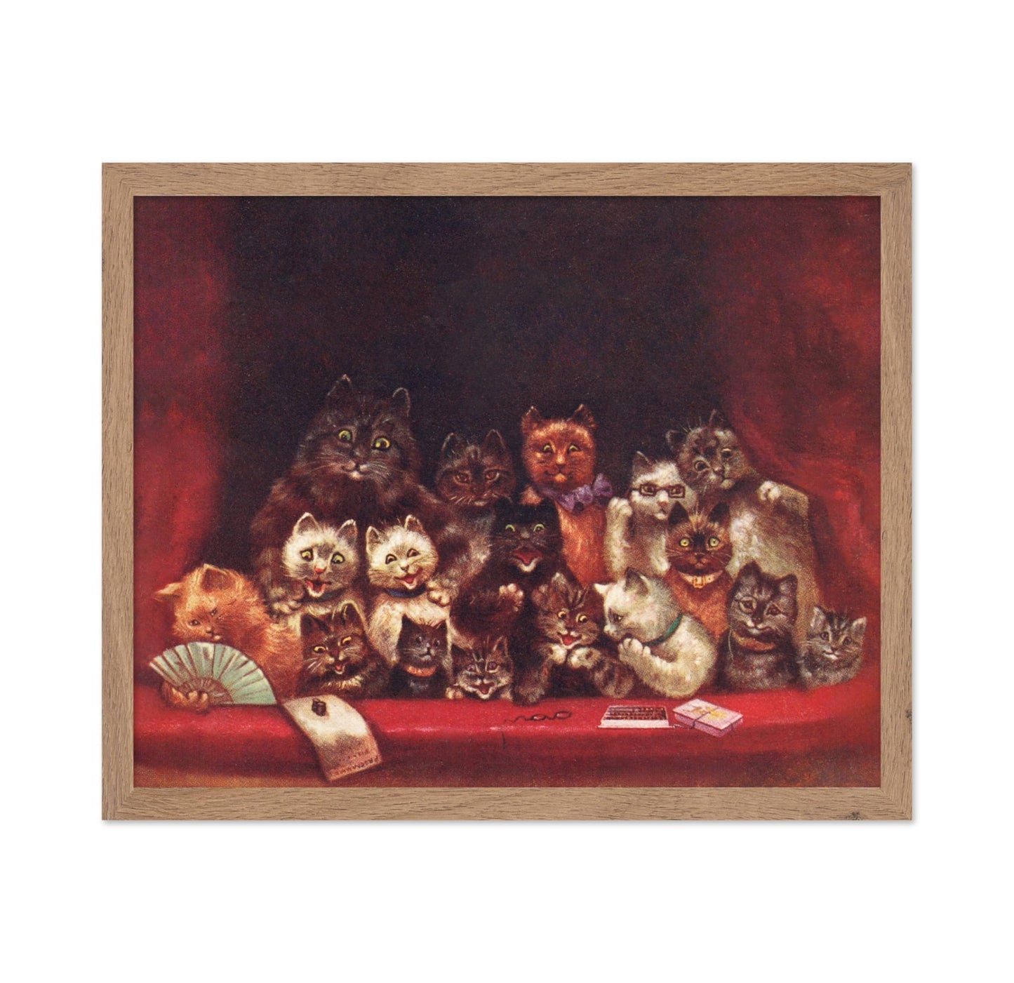 Cats At The Play
