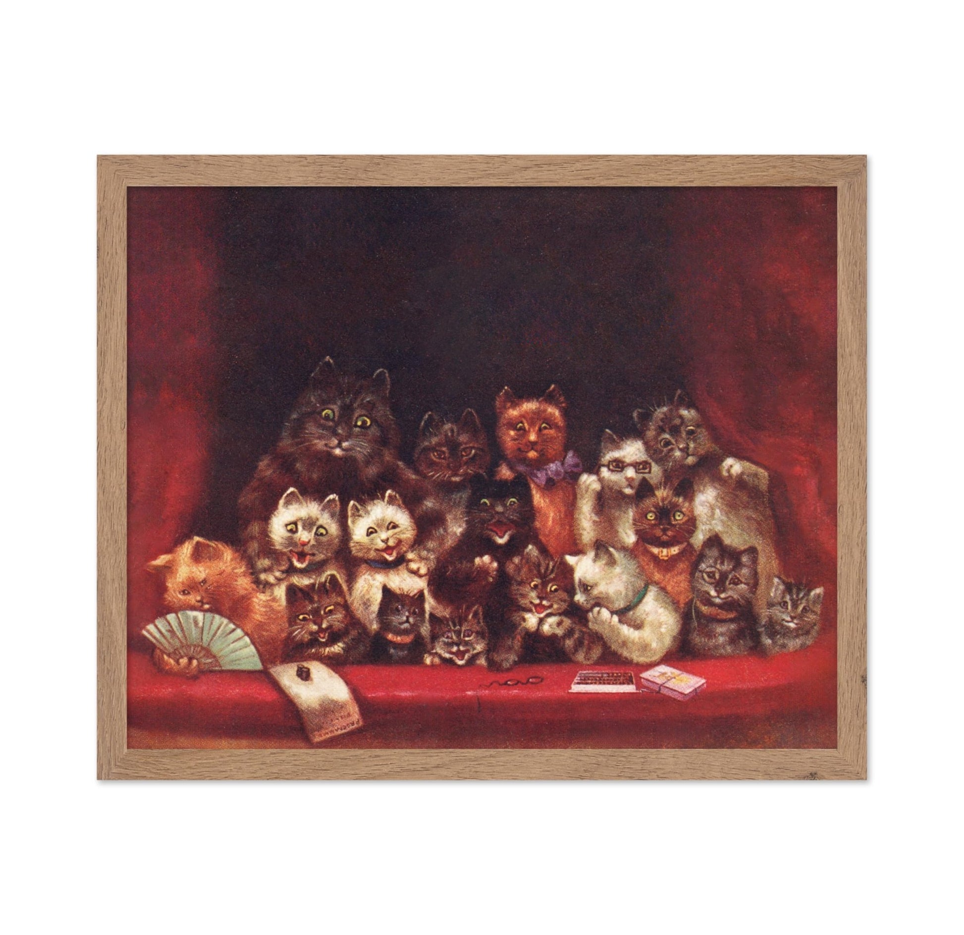 Cats At The Play