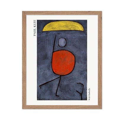 Paul Klee - With An Umbrella