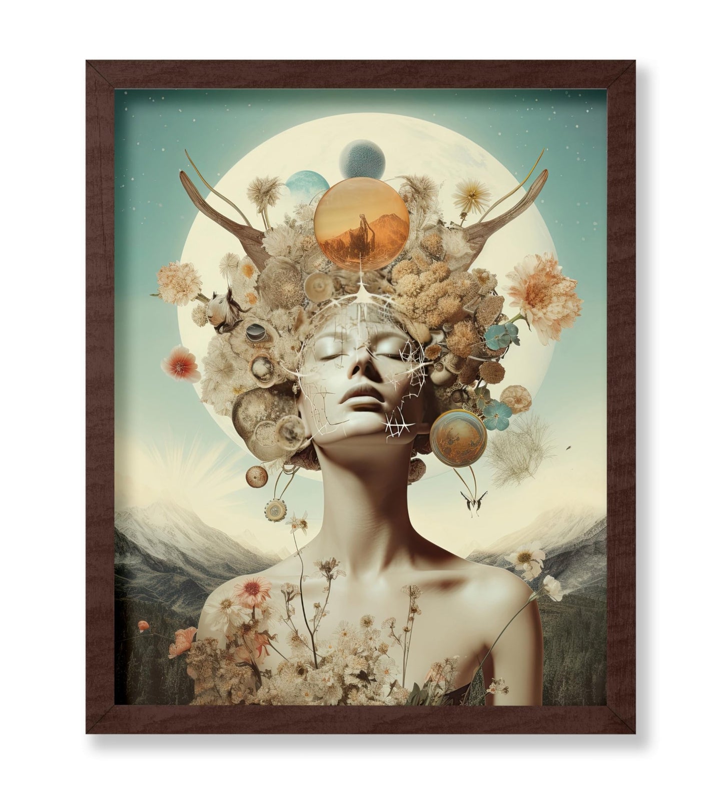 Trippy Woman Portrait No14