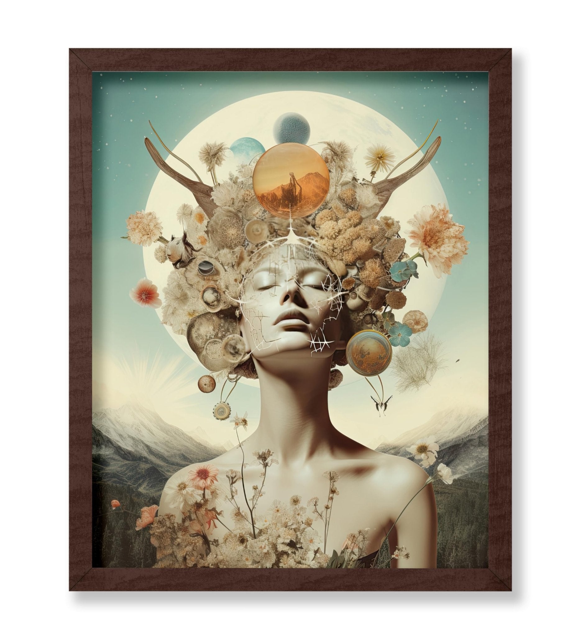 Trippy Woman Portrait No14