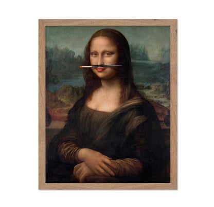 Altered Portrait of Mona Lisa No7